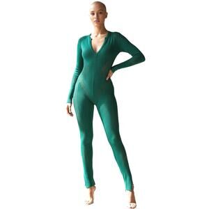 Maniere De Voir knit Jumpsuit